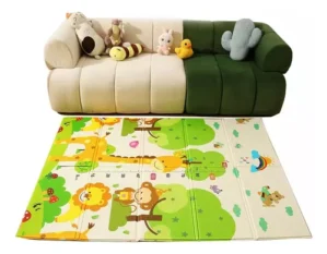 Tapete De Atividades Tatame Infantil Dupla Face Xpe 8 Mm