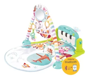 Tapete de Atividades para Bebês com Piano e Bluetooth Pastime 2.0 Maxibaby - Azul
