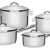 Jogo De Panelas 4pçs Solar Aço Inox Tramontina