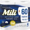 Mili, Papel Higiênico Folha Dupla 4 Rolos, 60 Metros (Embalagem pode variar)